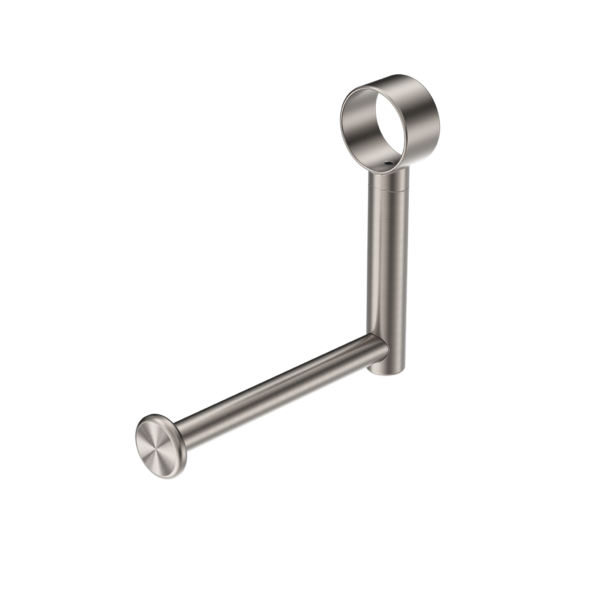 Nero Mecca Care Add On Toilet Roll Holder Brushed Nickel - Sydney Home Centre