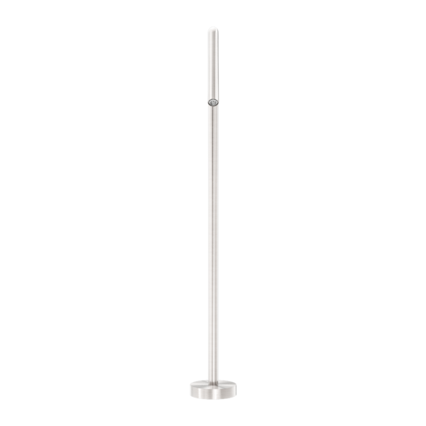 Nero Mecca Floor Standing Bath Spout Only Brushed Nickel - Sydney Home Centre