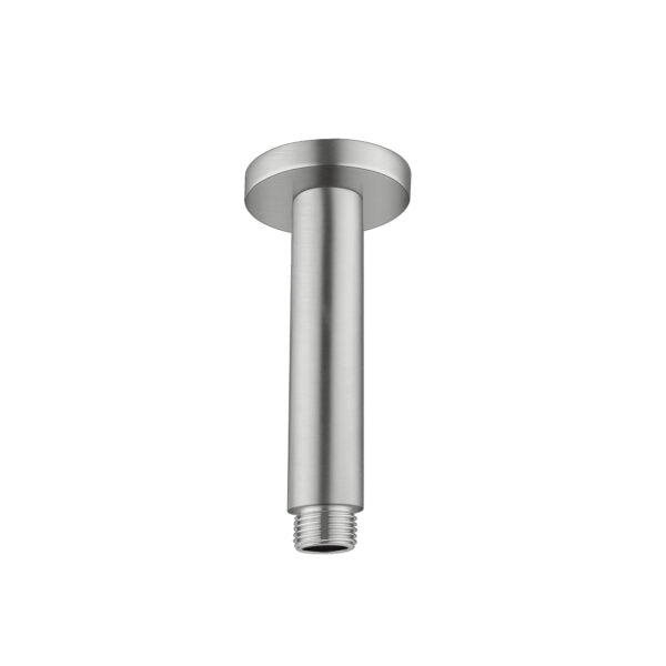 Nero Round Ceiling Arm 100mm Brushed Nickel - Sydney Home Centre