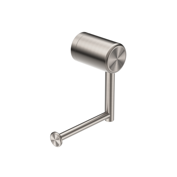 Nero Mecca Care Heavy Duty Toilet Roll Holder Brushed Nickel - Sydney Home Centre