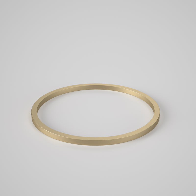 Caroma Liano II 400mm Round Basin Dress Ring PVD Brushed Brass - Sydney Home Centre