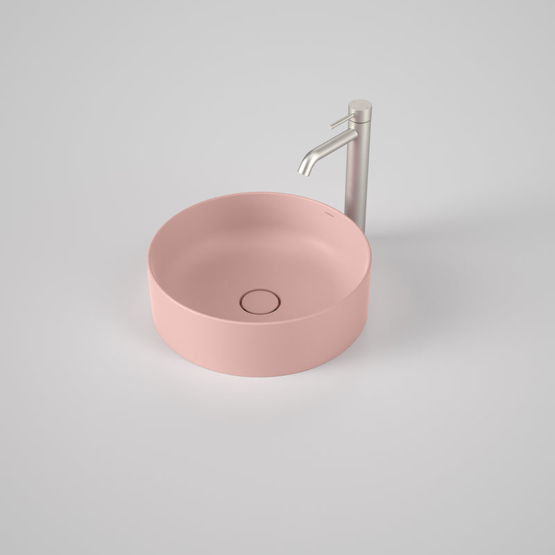 Caroma Liano II 400mm Round Above Counter Basin Matte Pink (Special Order) - Sydney Home Centre