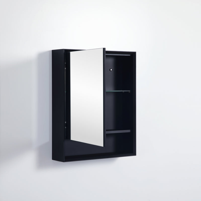 Poseidon Petra Single Door Shaving Cabinet 600mm - Sydney Home Centre