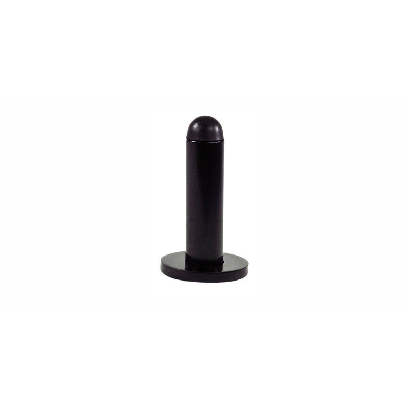 Nidus Wall Mounted Door Stop Round Type 1 With Screws Black - Sydney Home Centre