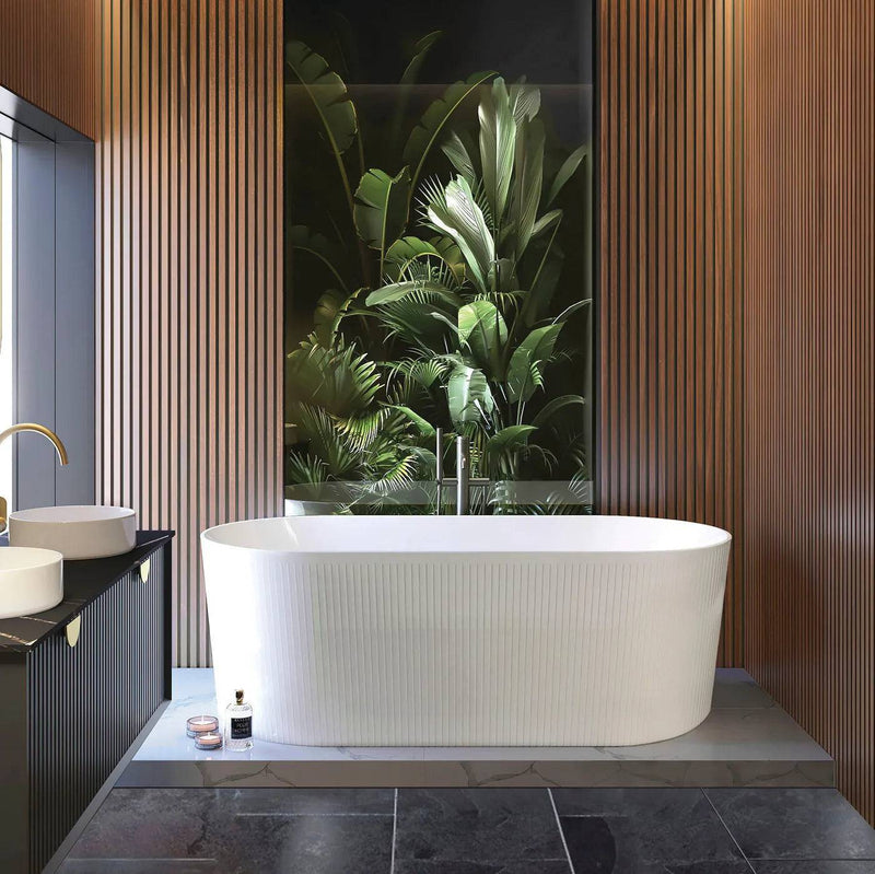 Otti Noosa 1500mm Gloss White Bath - Sydney Home Centre