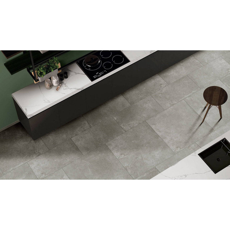Paradigm Grey 450x450 Lappato Unrectified - Sydney Home Centre
