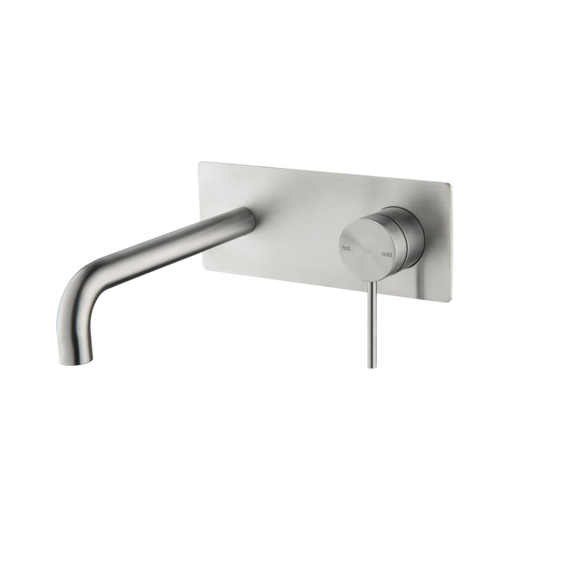 Bella Vista Mica Wall Spout Combo Brushed Nickel - Sydney Home Centre