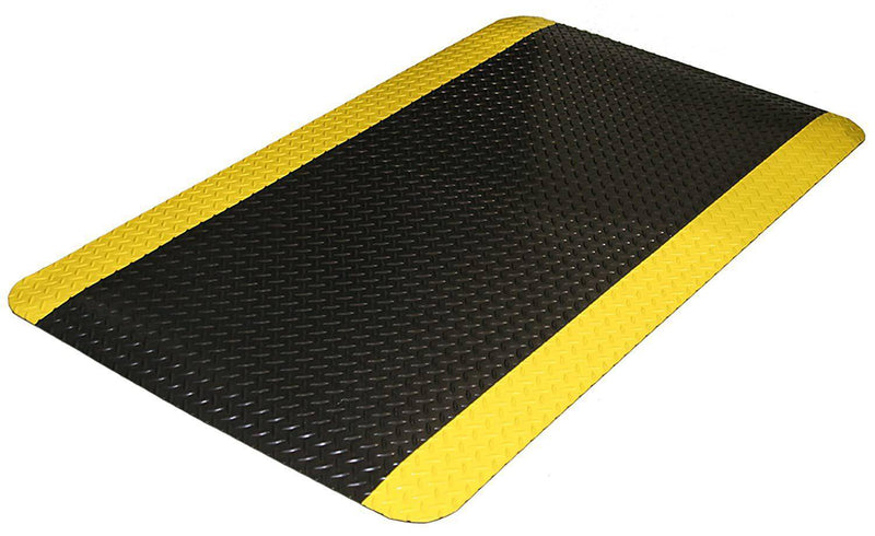 Dolphy Anti-Fatigue Mat 900mm x 600mm Black & Yellow - Sydney Home Centre