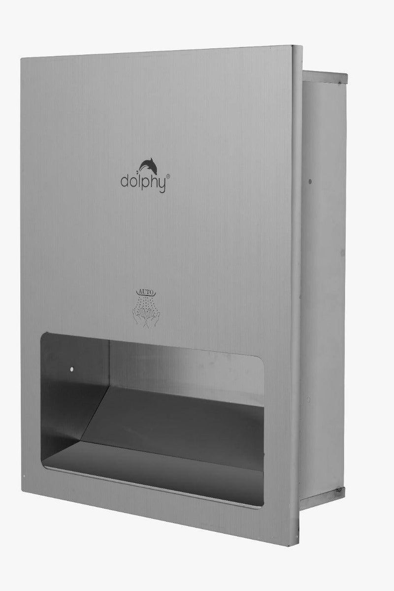 Dolphy Recessed Hand Dryer Silver - Sydney Home Centre