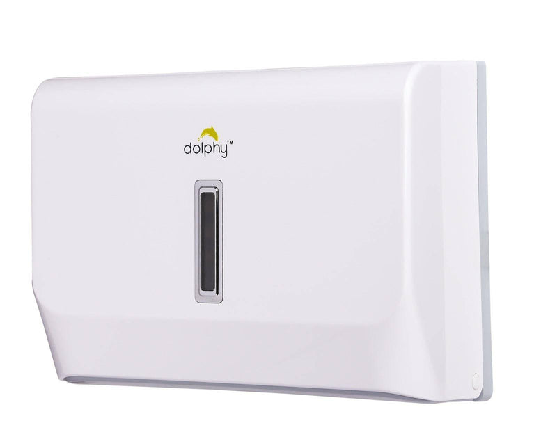 Dolphy Slimline Paper Towel Dispenser White (DPDR0012) - Sydney Home Centre