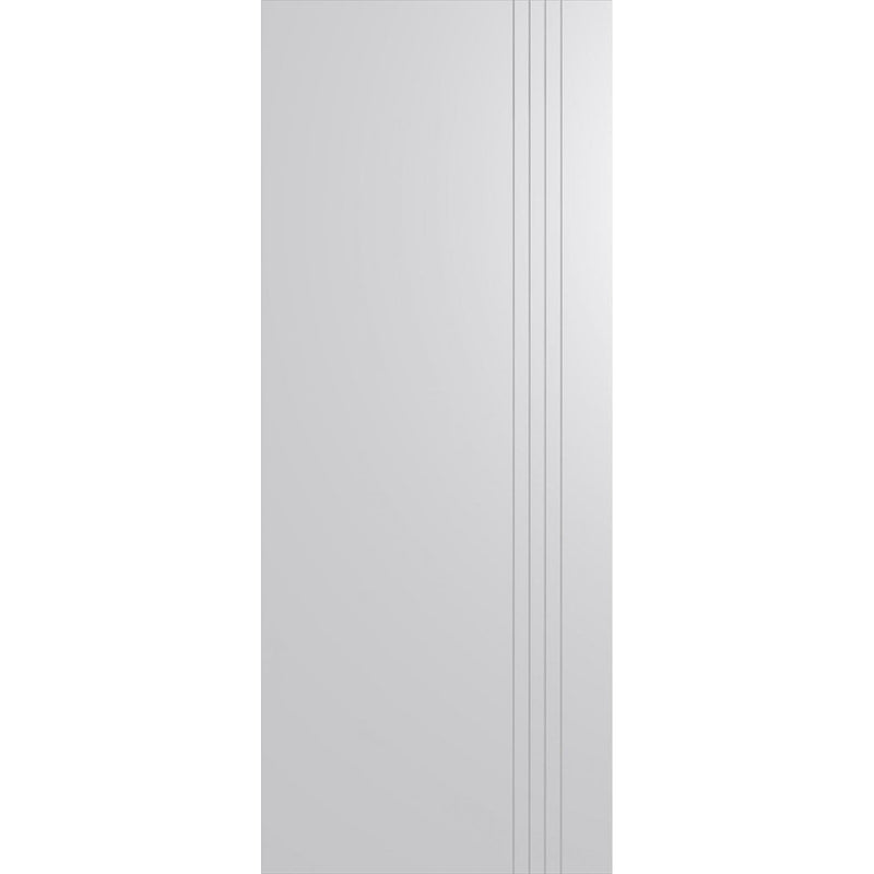 Hume Doors Accent PRE9 (2040mm x 410mm x 35mm) Honeycomb Core SG Primed MDF Unglazed Internal Door - Sydney Home Centre