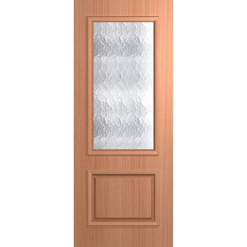 Hume Doors Vaucluse Premier XVP22 (2040mm x 1200mm x 40mm) Solid HMR MDF Core (DB) SPM Cathedral Entrance Door - Sydney Home Centre