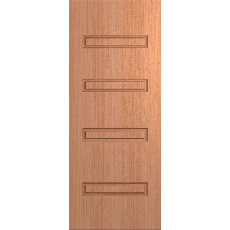 Hume Doors Vaucluse XV10 (2040mm x 820mm x 40mm) Solid HMR MDF Core (DB) SPM One Side Design Unglazed Entrance Door - Sydney Home Centre
