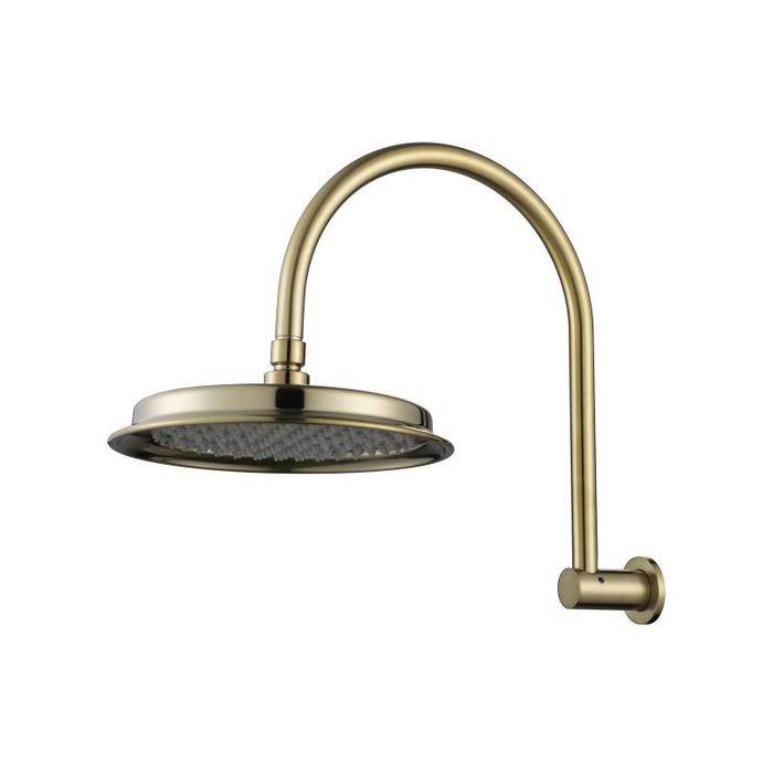 Montpellier Shower Arm With Shower Head Brushed Bronze - Sydney Home Centre
