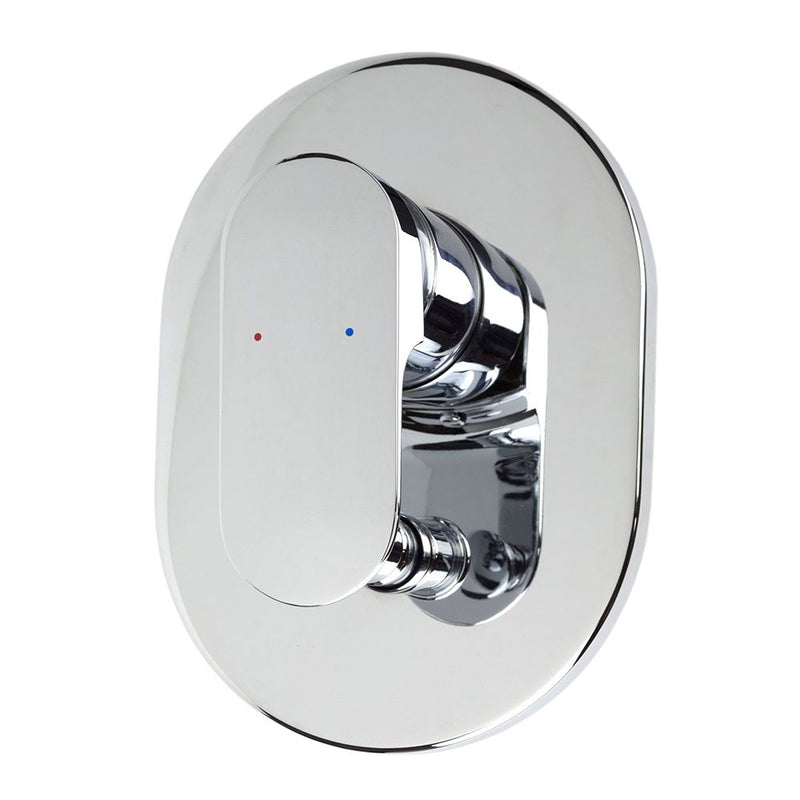 Vale Symphony Wall Mounted Bath and Shower Mixer With Diverter Chrome - Sydney Home Centre