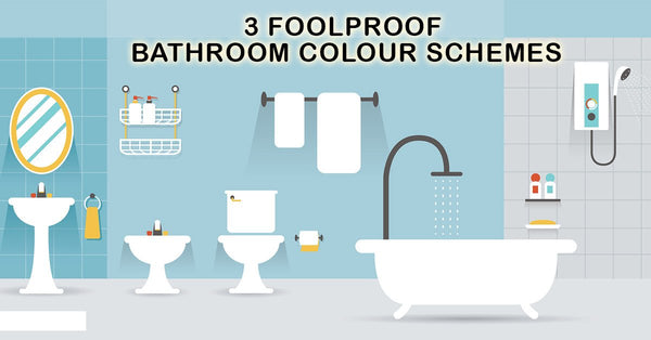 3 Foolproof Bathroom Colour Schemes - Sydney Home Centre