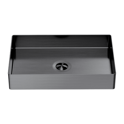 Nero Rectangle Stainless Steel Basin Graphite - Sydney Home Centre