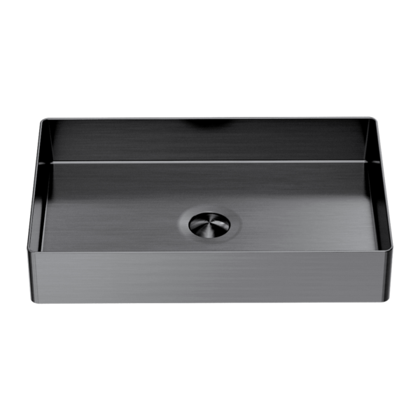 Nero Rectangle Stainless Steel Basin Graphite - Sydney Home Centre