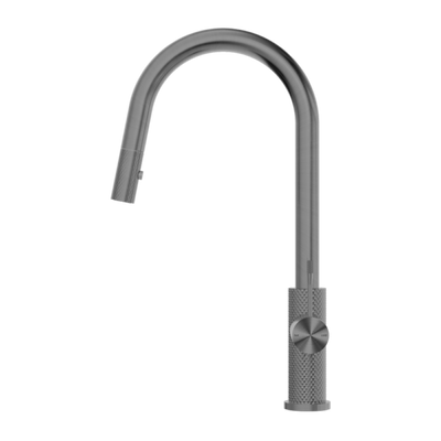 Nero Opal Pull Out Sink Mixer With Vegie Spray Function Graphite - Sydney Home Centre