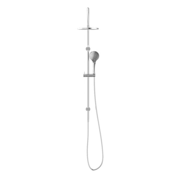 Nero Mecca Twin Shower With Air Shower Chrome