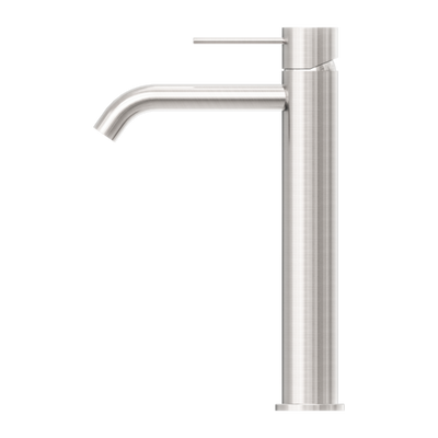 Nero Mecca Tall Basin Mixer Brushed Nickel - Sydney Home Centre