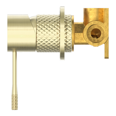 Nero Opal Shower Mixer With 60mm Plate Brushed Gold - Sydney Home Centre