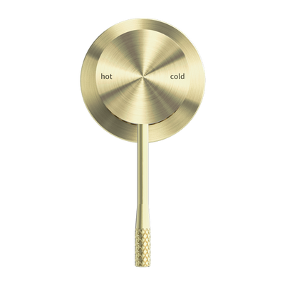 Nero Opal Shower Mixer With 60mm Plate Brushed Gold - Sydney Home Centre