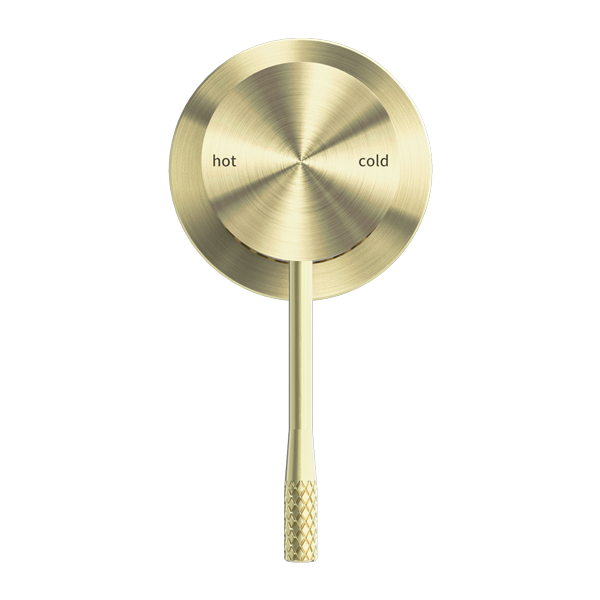 Nero Opal Shower Mixer With 60mm Plate Brushed Gold - Sydney Home Centre