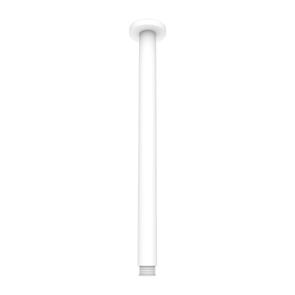 Nero Round Ceiling Arm 300mm Length Matte White - Sydney Home Centre