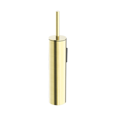 Nero Mecca Toilet Brush Holder Brushed Gold - Sydney Home Centre