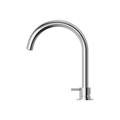 Nero Mecca Hob Basin Mixer Round Spout Chrome - Sydney Home Centre