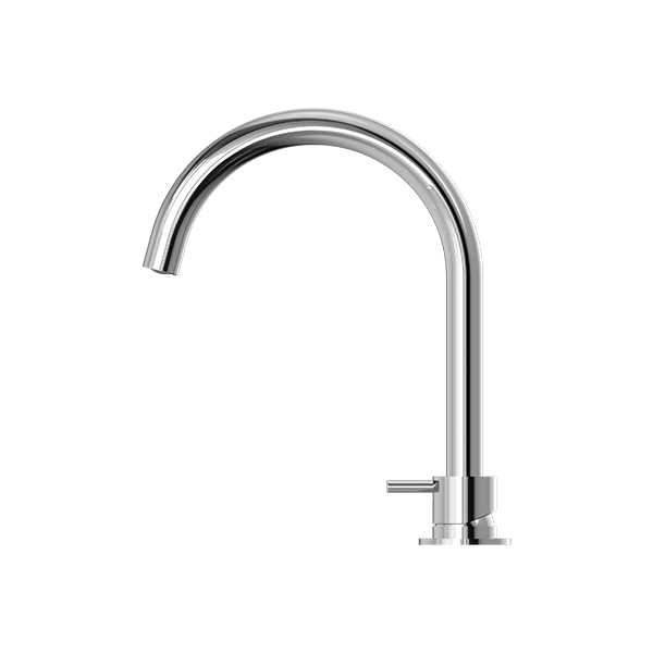 Nero Mecca Hob Basin Mixer Round Spout Chrome - Sydney Home Centre