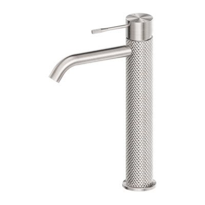 Nero Opal Tall Basin Mixer Brushed Nickel - Sydney Home Centre