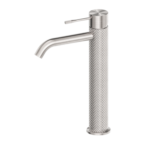 Nero Opal Tall Basin Mixer Brushed Nickel - Sydney Home Centre