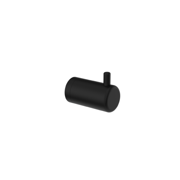 Nero Mecca Care 25mm Wall Hook Matte Black - Sydney Home Centre