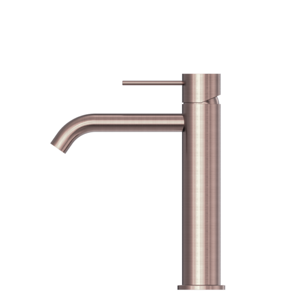 Nero Mecca Middle Tall Basin Mixer Brushed Bronze - Sydney Home Centre