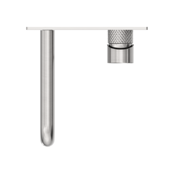 Nero Opal Wall Basin / Bath Mixer Brushed Nickel - Sydney Home Centre