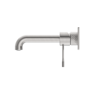 Nero Opal Wall Basin / Bath Mixer Brushed Nickel - Sydney Home Centre