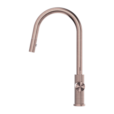 Nero Opal Pull Out Sink Mixer With Vegie Spray Function Brushed Bronze - Sydney Home Centre