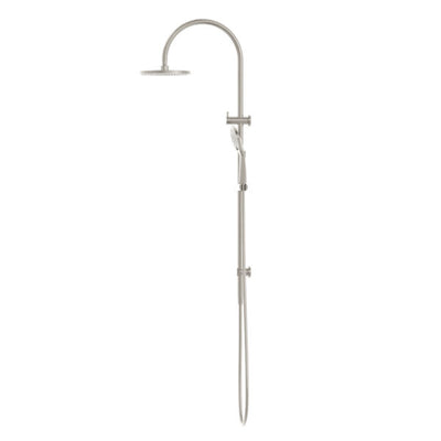 Nero Mecca Twin Shower With Air Shower Brushed Nickel - Sydney Home Centre