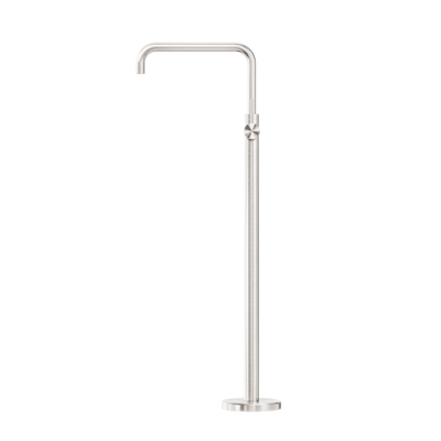 Nero Mecca Free Standing Bath Mixer Square Shape Brushed Nickel - Sydney Home Centre