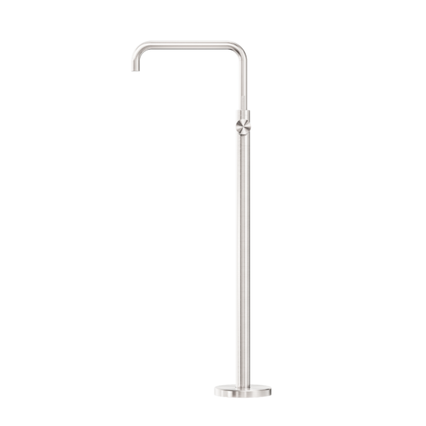 Nero Mecca Free Standing Bath Mixer Square Shape Brushed Nickel - Sydney Home Centre