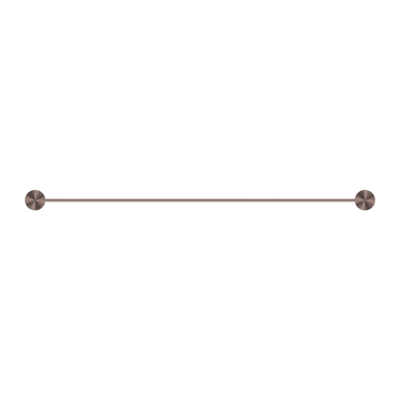 Nero Opal Double Towel Rail 600mm Brushed Bronze - Sydney Home Centre