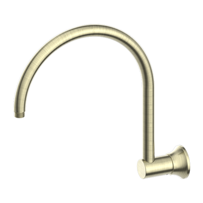 Nero York Shower Arm Aged Brass - Sydney Home Centre