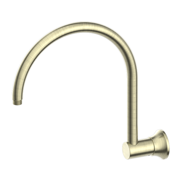 Nero York Shower Arm Aged Brass - Sydney Home Centre