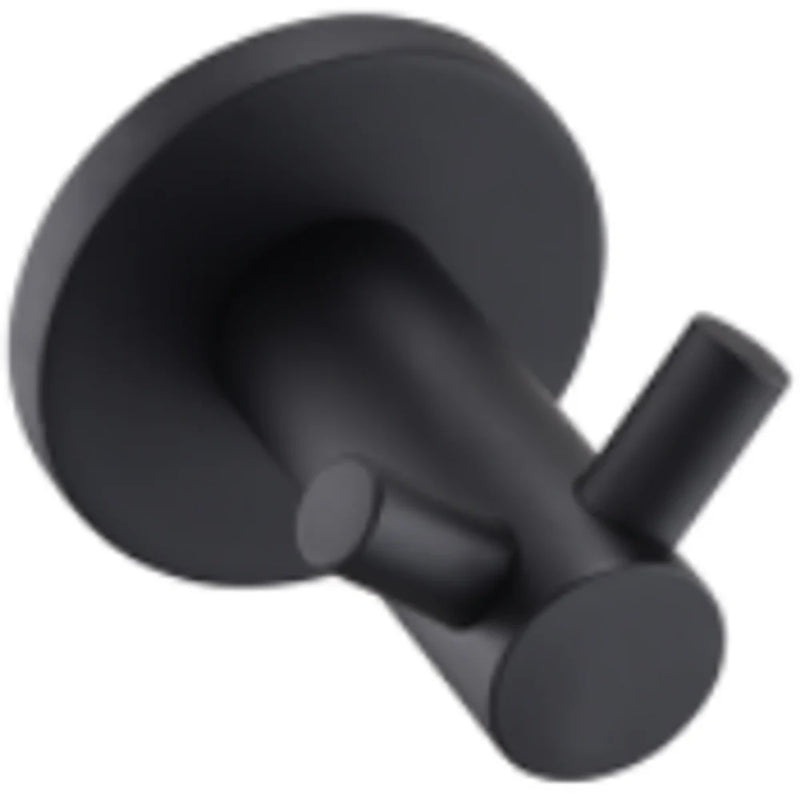 Bella Vista Mica Double Robe Hook Black - Sydney Home Centre