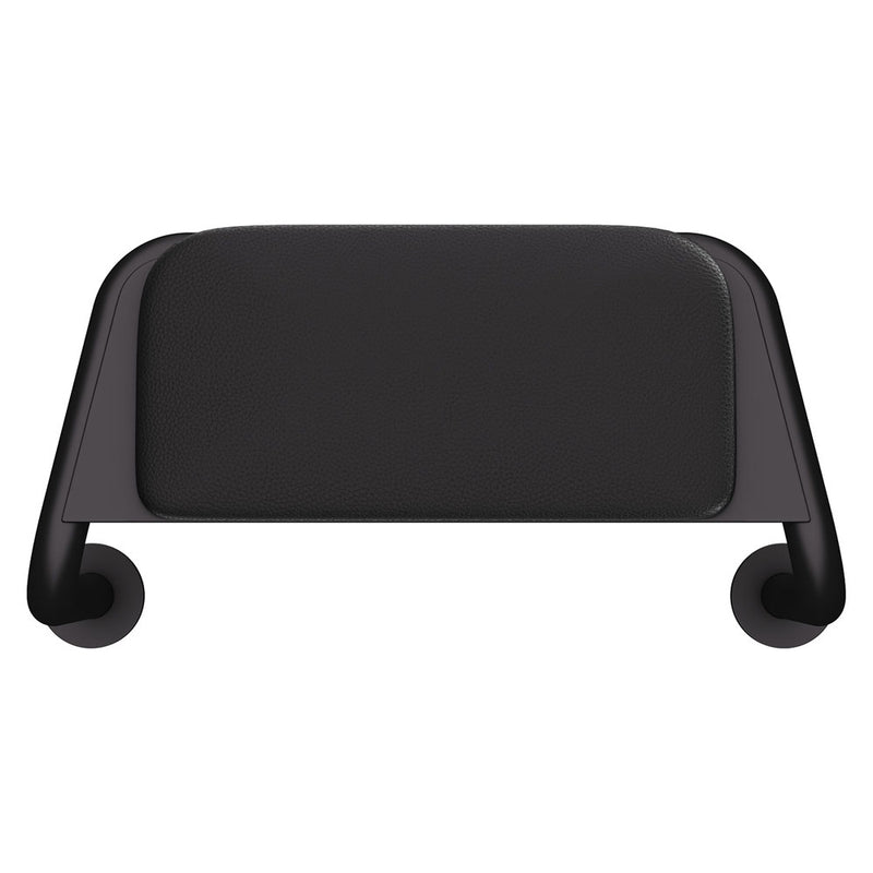 Fienza Care Back Rest with Cushion Plate Matte Black - Sydney Home Centre