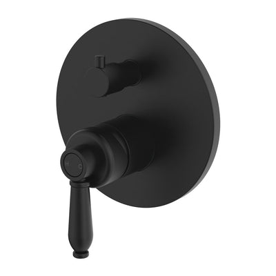 Fienza Eleanor Wall Mixer Diverter Matte Black