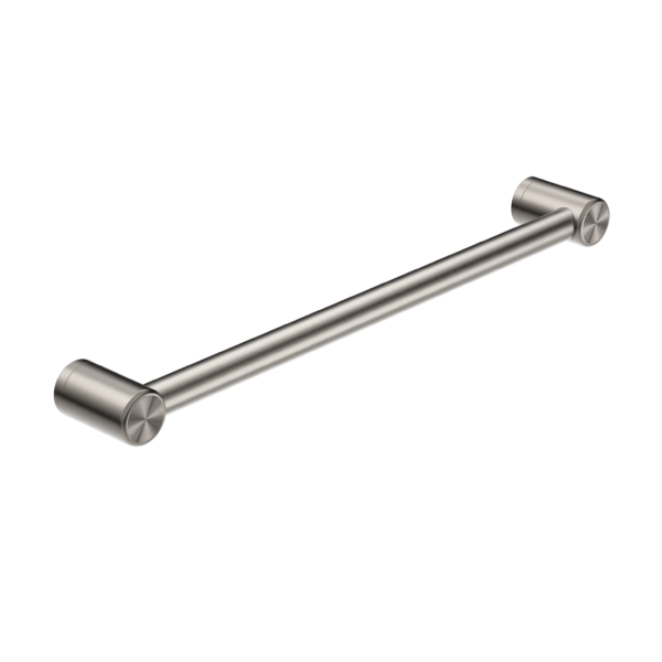 Nero Mecca Care 32mm Grab Rail 600mm Brushed Nickel - Sydney Home Centre