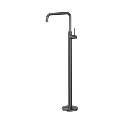 Nero Mecca Free Standing Bath Mixer Square Shape Gun Metal - Sydney Home Centre